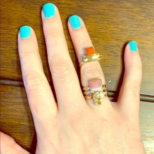 Henri Bendel Luxe stack ring